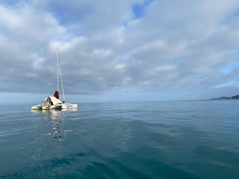 Farrier F-82A Sailing Triamran
