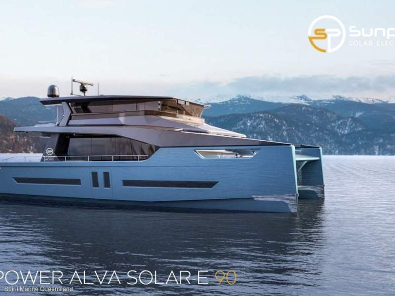 Sunpower Yachts ALVA SOLAR-E 90 Enclosed
