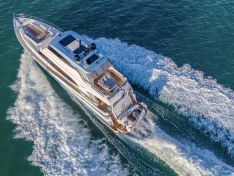 Riviera 78 Motor Yacht Enclosed Bridge Deck -Ultimate owner-operated offshore-capable cruising