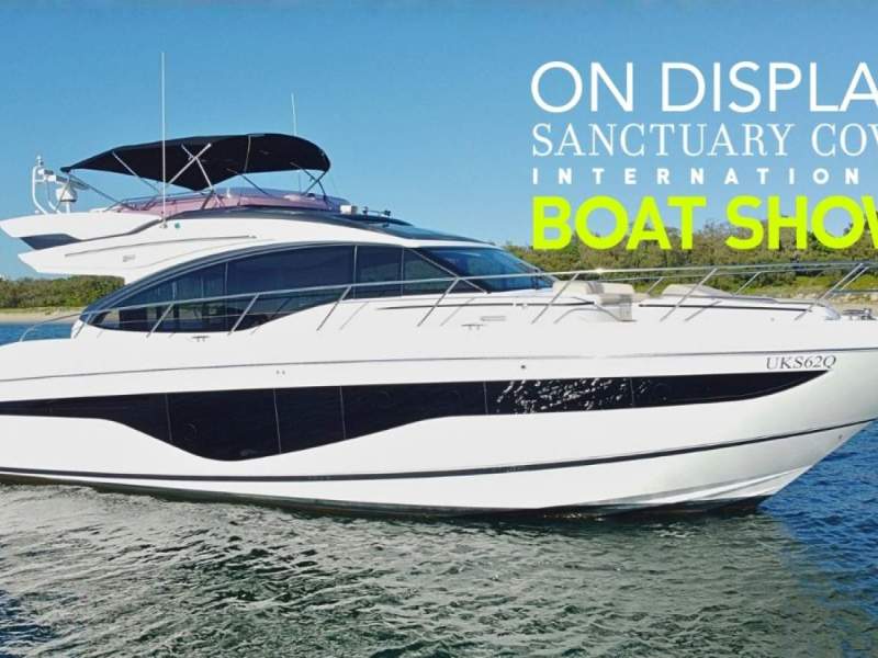 Princess S62 Sports Flybridge VIEW AT SCIBS 2026 // I ARM