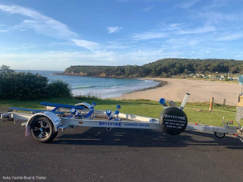 Spitfire Aluminium Boat Trailer 5.75m Single Axel